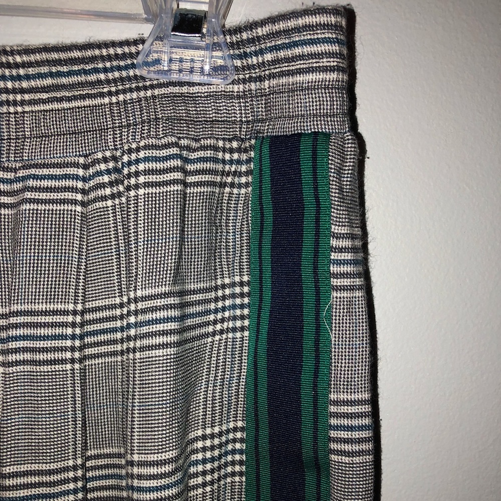 Plaid print Harem pants